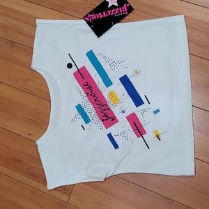 Jazzercise size small crop top